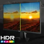 MSI MAG 255XF 25 inch FHD 300Hz Flat Gaming Monitor ; FHD (1920 x 1080) Rapid IPS Panel 0.5ms (GtG, Min.) ; Adaptive-sync ; AI Vision ; Less Blue Light ; DisplayPort 1.4a + 2 x HDMI™ 2.0b | Metallic Black ~ 6 MONTHS WARRANTY - Image 4