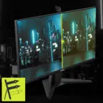 MSI MAG 255XF 25 inch FHD 300Hz Flat Gaming Monitor ; FHD (1920 x 1080) Rapid IPS Panel 0.5ms (GtG, Min.) ; Adaptive-sync ; AI Vision ; Less Blue Light ; DisplayPort 1.4a + 2 x HDMI™ 2.0b | Metallic Black ~ 6 MONTHS WARRANTY - Image 7