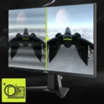 MSI MAG 255XF 25 inch FHD 300Hz Flat Gaming Monitor ; FHD (1920 x 1080) Rapid IPS Panel 0.5ms (GtG, Min.) ; Adaptive-sync ; AI Vision ; Less Blue Light ; DisplayPort 1.4a + 2 x HDMI™ 2.0b | Metallic Black ~ 6 MONTHS WARRANTY - Image 6