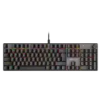 Meetion MK009 Pro Hot-Swap Mechanical Keyboard | 104-Key Anti-Ghosting, Red Switches, RGB Lighting, Metal Panel, Volume Knob, Macro Support, Type-C, 50M Keystrokes - Image 2