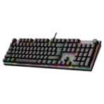 Meetion MK009 Pro Hot-Swap Mechanical Keyboard | 104-Key Anti-Ghosting, Red Switches, RGB Lighting, Metal Panel, Volume Knob, Macro Support, Type-C, 50M Keystrokes - Image 4