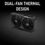 MSI GeForce RTX™ 5060 Ti 16G VENTUS 2X OC PLUS 128-bit GPU 16GB GDDR7 ; PCI Express® Gen 5; 2617 MHz Extreme Performance; 4608 Units CUDA; DisplayPort x 3 (v2.1b) & HDMI™ x 1  - Image 2