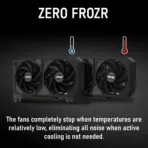MSI GeForce RTX™ 5060 Ti 16G VENTUS 2X OC PLUS 128-bit GPU 16GB GDDR7 ; PCI Express® Gen 5; 2617 MHz Extreme Performance; 4608 Units CUDA; DisplayPort x 3 (v2.1b) & HDMI™ x 1  - Image 4