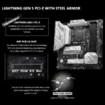 MSI MAG B760M MORTAR II mATX DDR5 Motherboard Intel® LGA 1700, 4x Memory Modules DDR5-7800+ MHz up to 256GB Maximum Capacity , PCIe 5.0, M.2, 2.5Gbps LAN, USB 3.2 Gen2, Wi-Fi 6E , Support Intel® Core 14th/ 13th/ 12th Gen  | 1 YEAR WARRANTY - Image 6