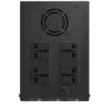 NCTS QSTROM PRO 3000VA/1800W Line Interactive UPS with AVR, Simulated Sinewave Output, Fast Recharge, Full Protection, LCD Display, 12V 9A x4 Batteries , Off-Mode Charging & Generator Compatibility for Personal Computers - Image 4