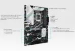 ASUS Z790 MAX GAMING WIFI7 ATX Motherboard, LGA1700, 4 x DIMM DDR5 7200MHz OC, PCIe 5.0 x16, 3× M.2 Gen4, WiFi 7, USB 20Gbps Type-C, HDMI 2.1, Intel 14th/13th/12th Gen - Image 5