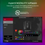 HyperX Pulsefire Core Gaming Mouse With Pixart 3327 Sensor, 6200 DPI, Macro Customization, 7 Programmable Buttons, RGB Lighting, 20M Click Durability, USB Wired Symmetrical Design | 4P4F8AA BLACK  - Image 7
