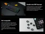 Keychron SPECIAL EDITION K2 HE Wireless 75% Magnetic Switch Keyboard With Gateron Double-Rail Nebula Switches, Dynamic Trigger, Analog Mode, Rapid 1000Hz Polling, Hot-Swappable Aluminum & Rosewood Frame , Additional Keycaps for Windows/macOS/Linux | WHITE K2H-Q1 - Image 14
