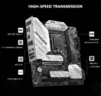 MSI Z790MPOWER DDR5 mATX Motherboard - LGA1700 For Intel 14th/13th/12th Gen - PCIe 5.0 - Wi-Fi 6E - 2.5G LAN - DDR5 8000MHz OC - M.2 Shield Frozr - OC Engine -Audio Boost  | 1 YEAR WARRANTY - Image 3