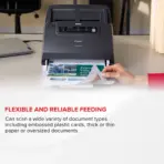 Canon imageFORMULA DR-M160II Desktop Sheet Fed Scanner With 120ipm Duplex Scanning, 75-Sheet ADF, 600dpi Optical Resolution, USB 2.0 Interface, Windows & Mac Compatible | DR-M160II - Image 7