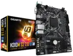 GIGABYTE H310M S2 2.0 (Rev. 1.0) DDR4 Micro ATX  Motherboard : LGA1151 Intel H310 PCIe 3.0, 2 x DDR4 DIMM up to 32GB 2666/2400/2133 MHz , Gaming LAN , For 9th/8th Gen Processors | USED WITH BOX - Image 4