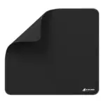 Attack Shark CM02 Gaming Mousepad – 450×400mm, 4mm Thick, Non-Slip Rubber Base, Water Resistant, Ultra-Fiber Surface, Anti-Fray Stitched Edges – Black - Image 2