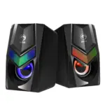 SG-118 Havoc 10 2.0 Stereo RGB Gaming Speaker | 6W Power | RGB Lighting | USB & AUX Connection | Compact & Portable | Clear Sound & Enhanced Gaming Experience