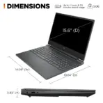 Victus by HP Intel® Core™ i5-13420H | 8GB DDR4 RAM , 512GB NVMe SSD | RTX™ 3050 , 6GB | 15.6-inch FHD 144 Hz IPS Display | Backlit Keyboard | Windows 11 | Moonstone Grey  15-fa2013dx - Image 8