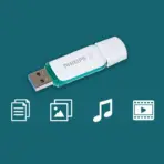 Philips 256 GB USB 3.0 Brown Snow Series, with a data transfer rate greater than 100 Mb / sec