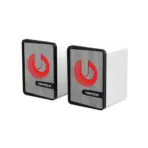 FANTECH GS203 Beat Mini Wired Gaming Speaker White With 45mm Driver, RGB Chroma Lighting, USB 5V Plug-and-Play, Super Bass, Portable 1.2m Cable, Hi-Res Audio - Image 8