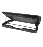 X3 Laptop Cooler – Dual 140mm Silent Fans, RGB Lights, 8-Level Adjustable Stand, USB-Powered, Ultra-Thin Design, 356×259×28mm, Plastic & Metal - Image 3
