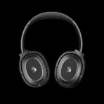 BLOODY MH390 Bluetooth v5.3 Gaming Headset, 40mm Hybrid Driver, M.O.C.I. Dome Tech, 35H Playtime, ENC Mic, 10m Range, 3.5mm Wired Mode, USB-C Fast Charge,, Foldable Design | BLACK - Image 4
