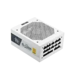 Segotep KL-1250G 1250W PSU | 80+ Gold | ATX 3.0 | Fully Modular | PCIe 5.0 | White Edition | AI Cooling | Ultra-Silent 140mm Fan | White - Image 6