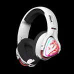 BLOODY NARAKA MR720 RGB Wireless Gaming Headset – 2.4GHz + BT 5.3 + 3.5mm, 50mm M.O.C.I. Drivers, Noise-Cancel Mic, 44H Playtime, RGB, Foldable – White - Image 5