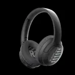 BLOODY MH360 Wireless Headset – 35H Playback, Bluetooth v5.3, ENC Omni Mic, M.O.C.I. Sound Tech, 3-Way Folding, USB-C Fast Charging, 3.5mm Audio – Black - Image 2