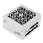 Segotep MU-850G 850W PSU Kunlun 80 Plus Gold Certification ATX 3.0 & PCIe 5.0 Full Modular Power Supply Active PFC FDB Fan LLC Pro + DC-DC Framework – WHITE - Image 3