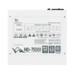Segotep MU-750G 750W PSU Kunlun 80 Plus Gold Certification ATX 3.0 & PCIe 5.0 Full Modular Power Supply Active PFC FDB Fan LLC Pro + DC-DC Framework – WHITE - Image 10
