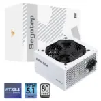 Segotep PN750W | 80+ Platinum | ATX 3.1 | 750W Fully Modular PSU | PCIe 5.1 | AI Temp Control | Silent Fan | Premium Power for Modern PCs | White - Image 8