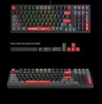 bloody S98 RGB Mechanical Gaming Keyboard with BLMS Red Plus Hot-Swappable Switch | RGB Backlit 98-Key Style Keyboard | 3-Direction Cable Management | 4M Onboard Memory | N-Key Rollover | Bloody Red - Image 2