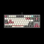 BLOODY S87 PIXELS RED TKL Gaming Keyboard – 87 Keys, RGB, Red BLMS Switch, Hot-Swappable, White Backlit, 4M Onboard Memory, PBT Keycaps, N-Key Rollover, Wired USB - Image 2