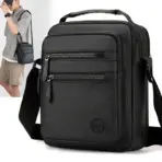 EXP037 SLING BAG: Water-Resistant, USB Charging Port, Anti-Theft Design, Multi-Compartment, Ergonomic Strap – Ideal for Travel, Outdoor, and Daily Commute | BLACK - Image 2