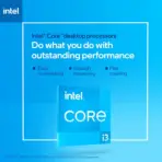 CPU Intel Core i3-14100 14th Gen Desktop Processor, 4 Cores 8 Threads, Up To 4.7GHz, UHD 730 Graphics, PCIe 5.0, DDR5/DDR4 Support, LGA1700 | Tray Version ~ PULL-OUT - Image 5