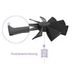 NZXT AER RGB 2 120mm Case Fans Twin Starter Pack with Hue 2 Black  HF-2812C-D1 - Image 6