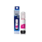 003 Refill Ink Bottle ( Magenta  ) 70 ml , Compatible with Epson EcoTank L3110 /L3101/ L3150 / L4150 / L4160 / L6160 / L6170 / L6190 Printer Models
