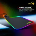 Genius GX-PAD 500S  RGB Gaming Mouse Pad , Included 1.8m USB Cable -  3 Dynamic RGB modes and 7 Static lighting modes - Premium Smooth Surface, Non-Slip Rubber Base - 450 x 400 x 3mm - Image 3