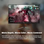 ViewSonic VX2479-HD-PRO 24” 180Hz Gaming Monitor – SuperClear® IPS, 1ms MPRT, AMD FreeSync™, HDR10, Full HD 1080p, Flicker-Free & Blue Light Filter, HDMI & DisplayPort | BLACK  - Image 3