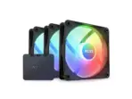NZXT F120 RGB Core Fan Triple 120mm Case Fan - Black