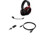 HyperX Cloud III Wireless – Gaming Headset for PC, PS5, PS4, up to 120-hour Battery, 2.4GHz Wireless, DTS Spatial Audio, 53mm Angled Drivers, Memory Foam, Durable Frame, 10mm Microphone, Black/Red - Image 8