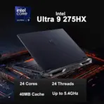 PREDATOR HELIOS NEO 16S AI Intel® Core Ultra 9 275HX | 16GB DDR5 ; 1TB NVMe SSD | 16 inch HDR500, 100% DCI-P3 OLED 240Hz Display | RTX 5060 (8GB) |  4-ZONE RGB Backlit Keyboard | Windows 11 | Obsidian Black  PHN16S-71-91AW - Image 4