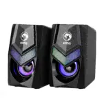 SG-118 Havoc 10 2.0 Stereo RGB Gaming Speaker | 6W Power | RGB Lighting | USB & AUX Connection | Compact & Portable | Clear Sound & Enhanced Gaming Experience - Image 3