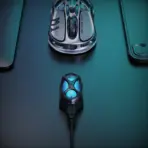 GravaStar Mercury M1 Pro 4K Wireless Dongle With 4000Hz Polling Rate, 0.25ms Response, Ambient Battery Indicator & Type-C Interface For Ultra-Fast Gaming Performance - Image 4
