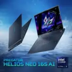 PREDATOR HELIOS NEO 16S AI Intel® Core Ultra 9 275HX | 16GB DDR5 ; 1TB NVMe SSD | 16 inch HDR500, 100% DCI-P3 OLED 240Hz Display | RTX 5060 (8GB) |  4-ZONE RGB Backlit Keyboard | Windows 11 | Obsidian Black  PHN16S-71-91AW - Image 3
