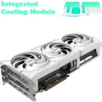 Sapphire Pure AMD Radeon™ RX 9070 Gaming OC White GPU With 16GB GDDR6, AMD RDNA 4, 2700 MHz Boost Clock, Ray Tracing, DisplayPort 2.1a, Dual-Ball Fans, ARGB Sync | WHITE 11349-02-20G | 1 YEAR WARRANTY - Image 7
