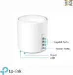 TP-Link Deco X50 AX3000 Mesh WiFi 6 System (1-Pack) – Dual-Band 2402 Mbps + 574 Mbps, AI-Driven Coverage up to 2,500 ft², 3× Gigabit Ports, HomeShield Security, Easy Setup - Image 4