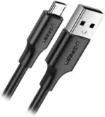 UGreen USB 2.0 A To Micro USB Cable Nickel Plating - 1m (Black) - Charging & Data transfer for  Smartphones ,Tablets and Cameras - Image 2