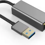 BYL USB A to RJ45 Ethernet Adapter, 100Mbps  Network, USb, Compatible with Laptops, Tablets, MacBook Air, Windows, macOS, and Linux