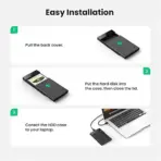UGREEN 2.5" Hard Drive Enclosure USB 3.0 30848 - Image 6