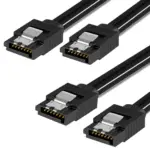 SATA CableStraight HDD SDD Data Cable with Locking Latch