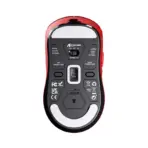Attack Shark X3 49g Superlight Wireless Gaming Mouse – PAW3395 Sensor, 26K DPI, Tri-Mode (2.4G/Bluetooth/Wired), 1000Hz, 200-Hour Battery, TTC Encoder – Red - Image 6
