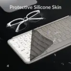 Keychron B1 Pro Lightweight Ultra-portable Compact 75% Keyboard with 2.4 GHz / BT / Type-C Wired Connectivity ; Extended Battery Life ; 12 Multimedia Keys & Quick Emoji Access ; Concave Ergonomic Keys  ; Supports macOS / Windows / Linux  | IVORY WHITE B1P-K8 - Image 9